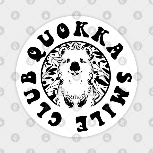 Quokka Smile Club Magnet by comecuba67